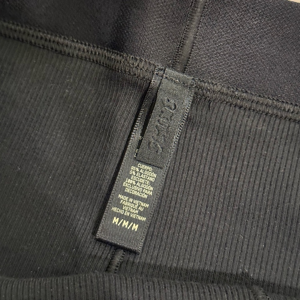 Skims Cotton Rib Boxer - Picture 4 of 4